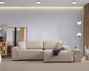 Atelier Del Sofa Sofá-Cama Esquinero Ecru 260cm Ancho x 170cm Profundidad, convertible en cama 206cm x 145cm